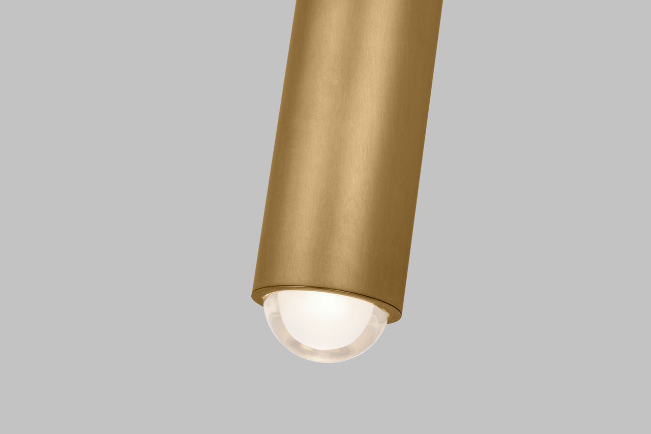 Ebell Large Sconce Natural Brass 2700K 90 CRI