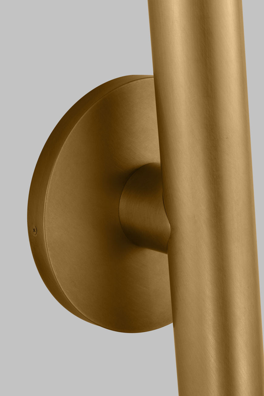 Ebell Large Sconce Natural Brass 2700K 90 CRI
