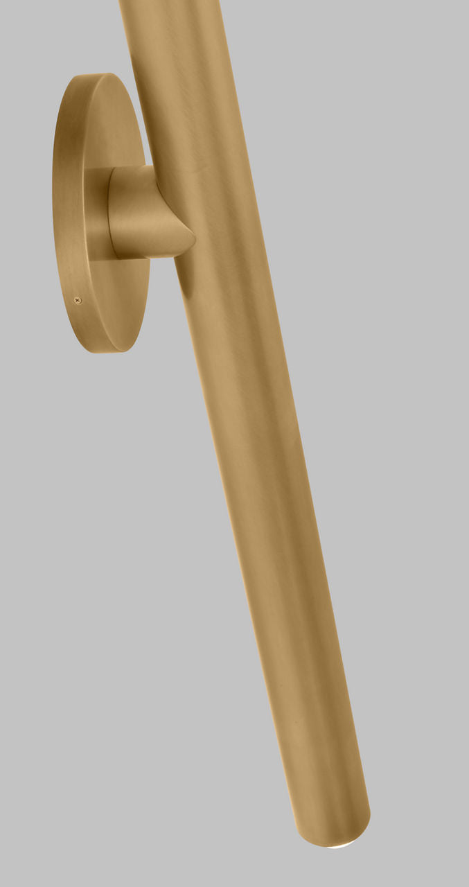Ebell X-Large Sconce Natural Brass 2700K 90 CRI