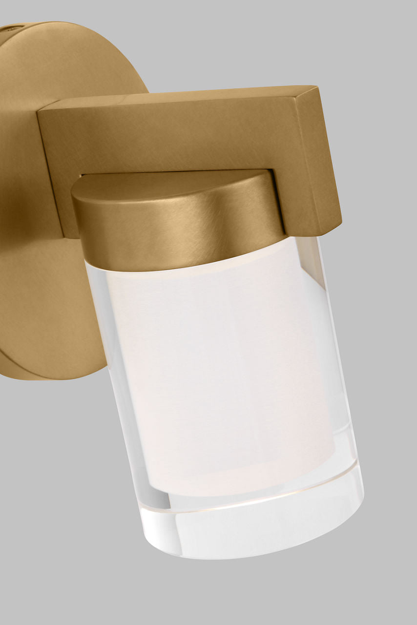 Esfera Small Sconce Natural Brass 2700K 90 CRI 120V