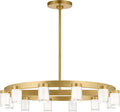 Esfera Medium Chandelier Natural Brass 2700K 90 CRI integrated LED 2700K 90 CRI 120v
