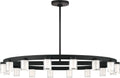 Esfera Large Chandelier Nightshade Black 2700K 90 CRI integrated led 90 cri 2700k 120v