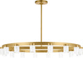 Esfera Large Chandelier Natural Brass 2700K 90 CRI integrated led 90 cri 2700k 120v
