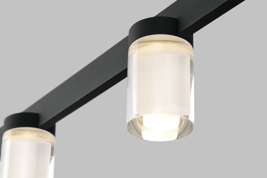 Esfera Large Linear Nightshade Black 2700K 90 CRI integrated LED 2700K 90 CRI 277V