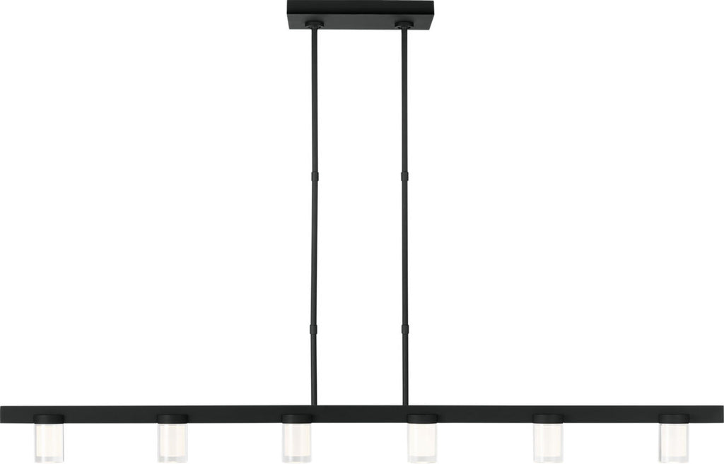 Esfera Large Linear Nightshade Black 2700K 90 CRI integrated LED 2700K 90 CRI 120v