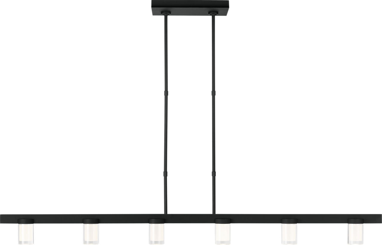 Esfera Large Linear Nightshade Black 2700K 90 CRI integrated LED 2700K 90 CRI 120v