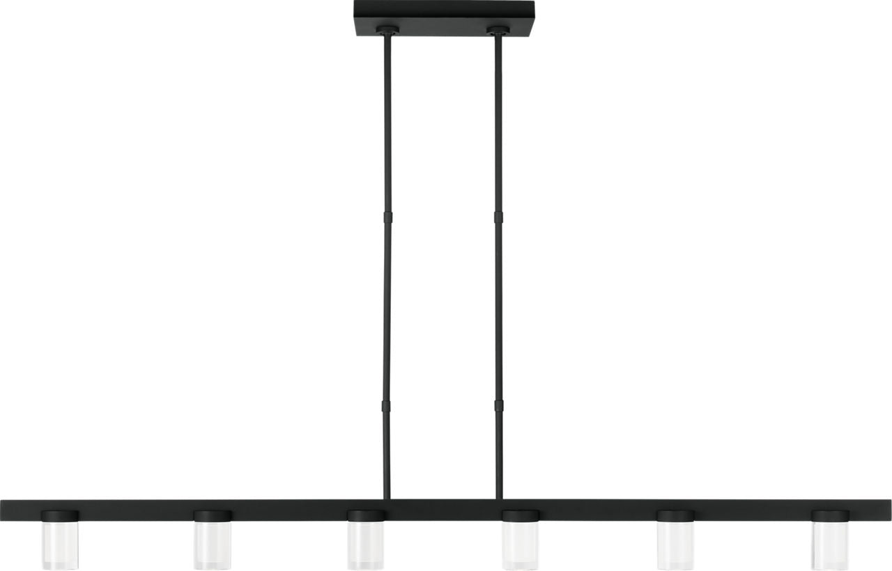Esfera Large Linear Nightshade Black 2700K 90 CRI integrated LED 2700K 90 CRI 277V
