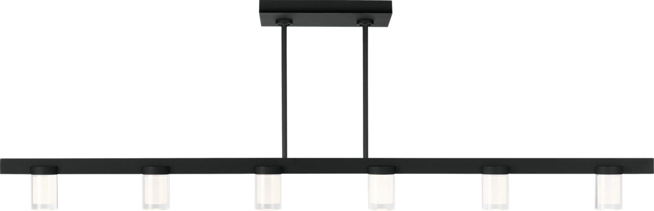 Esfera Large Linear Nightshade Black 2700K 90 CRI integrated LED 2700K 90 CRI 120v