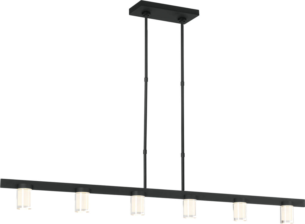 Esfera Large Linear Nightshade Black 2700K 90 CRI integrated LED 2700K 90 CRI 120v