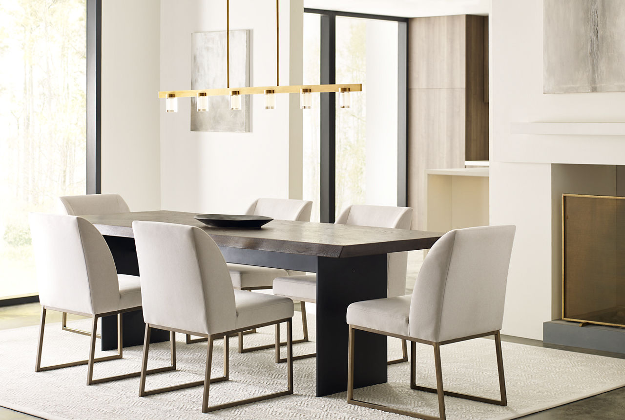 Esfera Large Linear Natural Brass 2700K 90 CRI integrated led 90 cri 2700k 277v