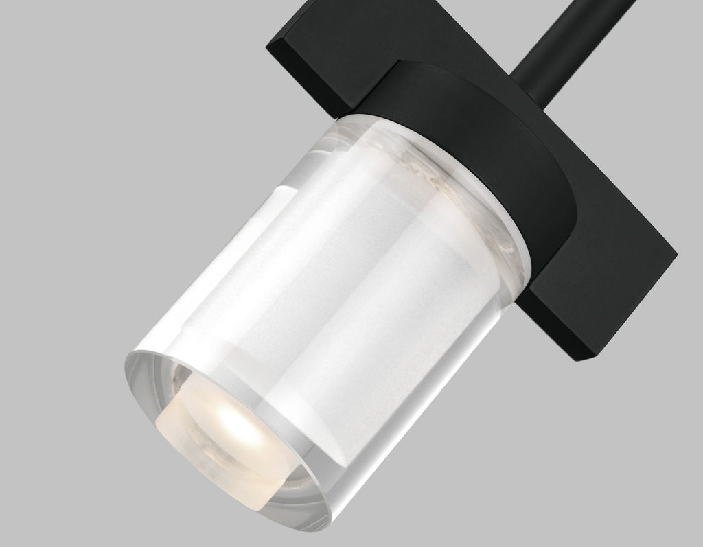 Esfera Small Pendant Nightshade Black Integrated LED 2700K 90 CRI 277V