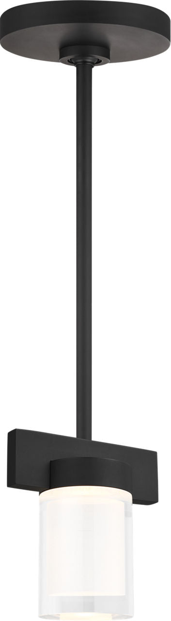 Esfera Small Pendant Nightshade Black Integrated LED 2700K 90 CRI 277V