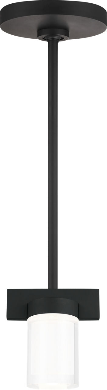Esfera Small Pendant Nightshade Black Integrated LED 2700K 90 CRI 277V