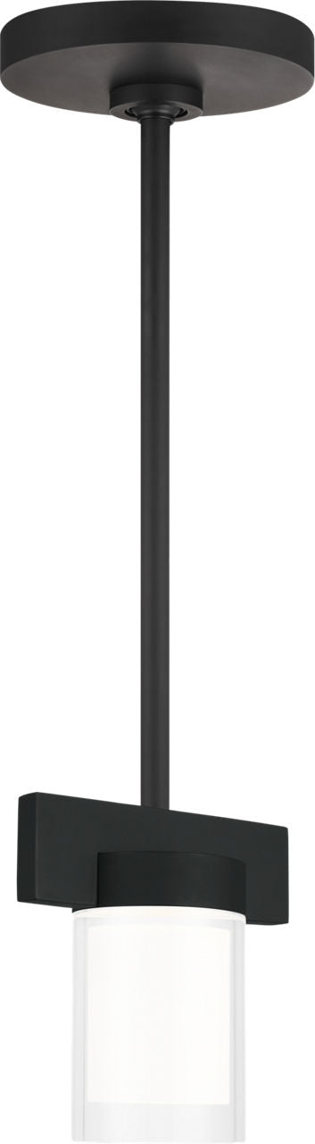 Esfera Small Pendant Nightshade Black Integrated LED 2700K 90 CRI 277V