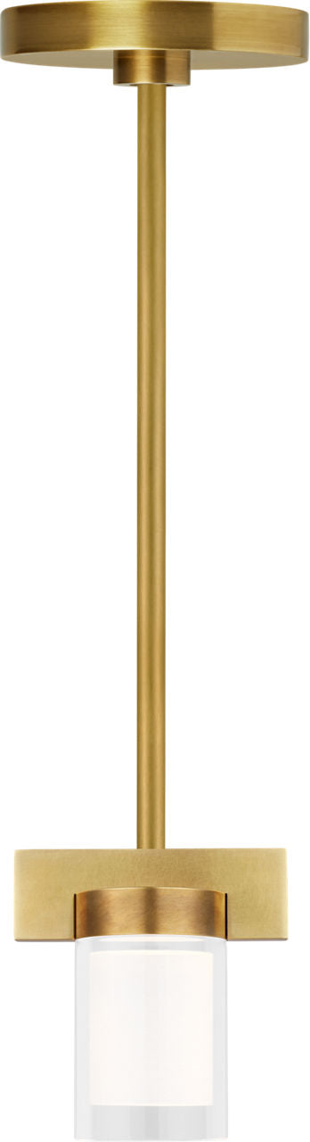 Esfera Small Pendant Natural Brass 2700K 90 CRI integrated led 90 cri 2700k 120v