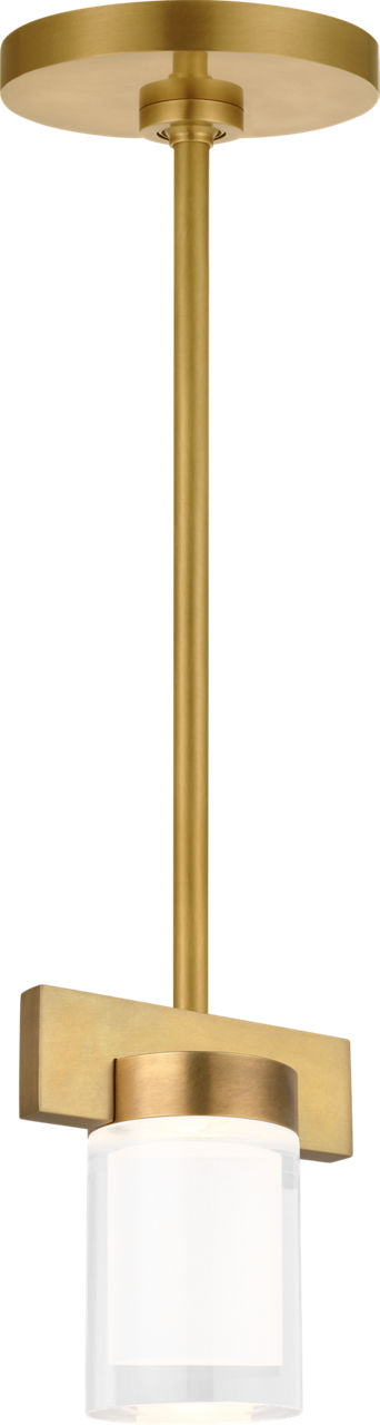 Esfera Small Pendant Natural Brass 2700K 90 CRI integrated led 90 cri 2700k 120v