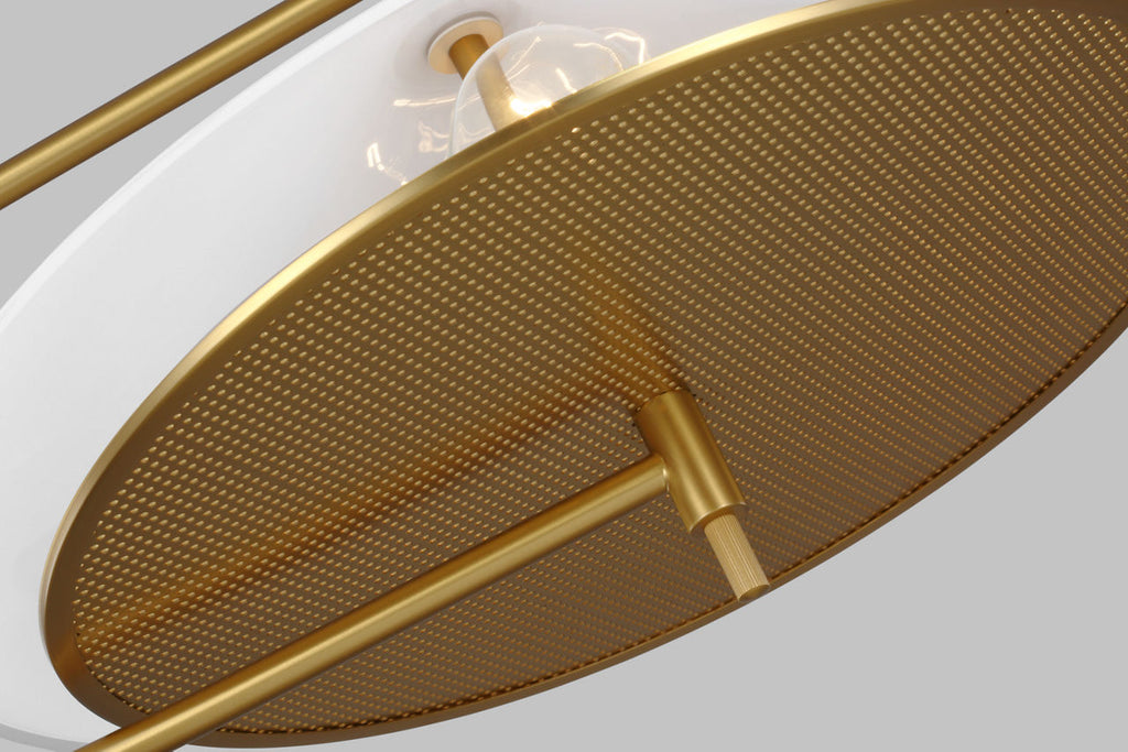 Gesture Pendant Burnished Brass