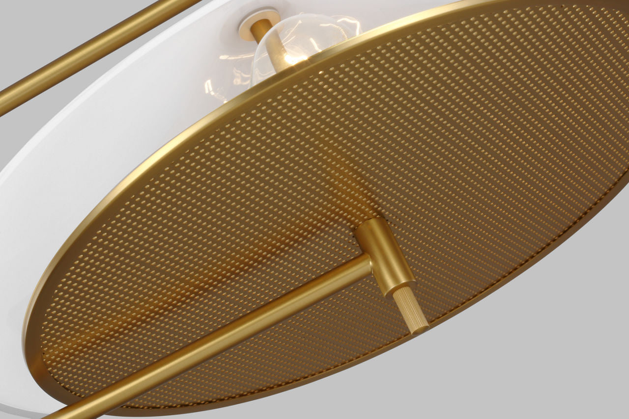 Gesture Pendant Burnished Brass