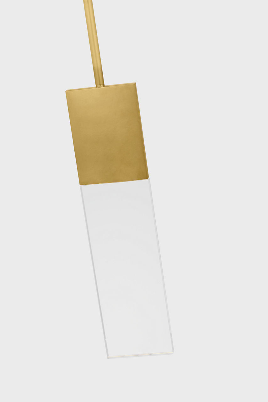 Kulma Medium Pendant Natural Brass 2700K 90 CRI