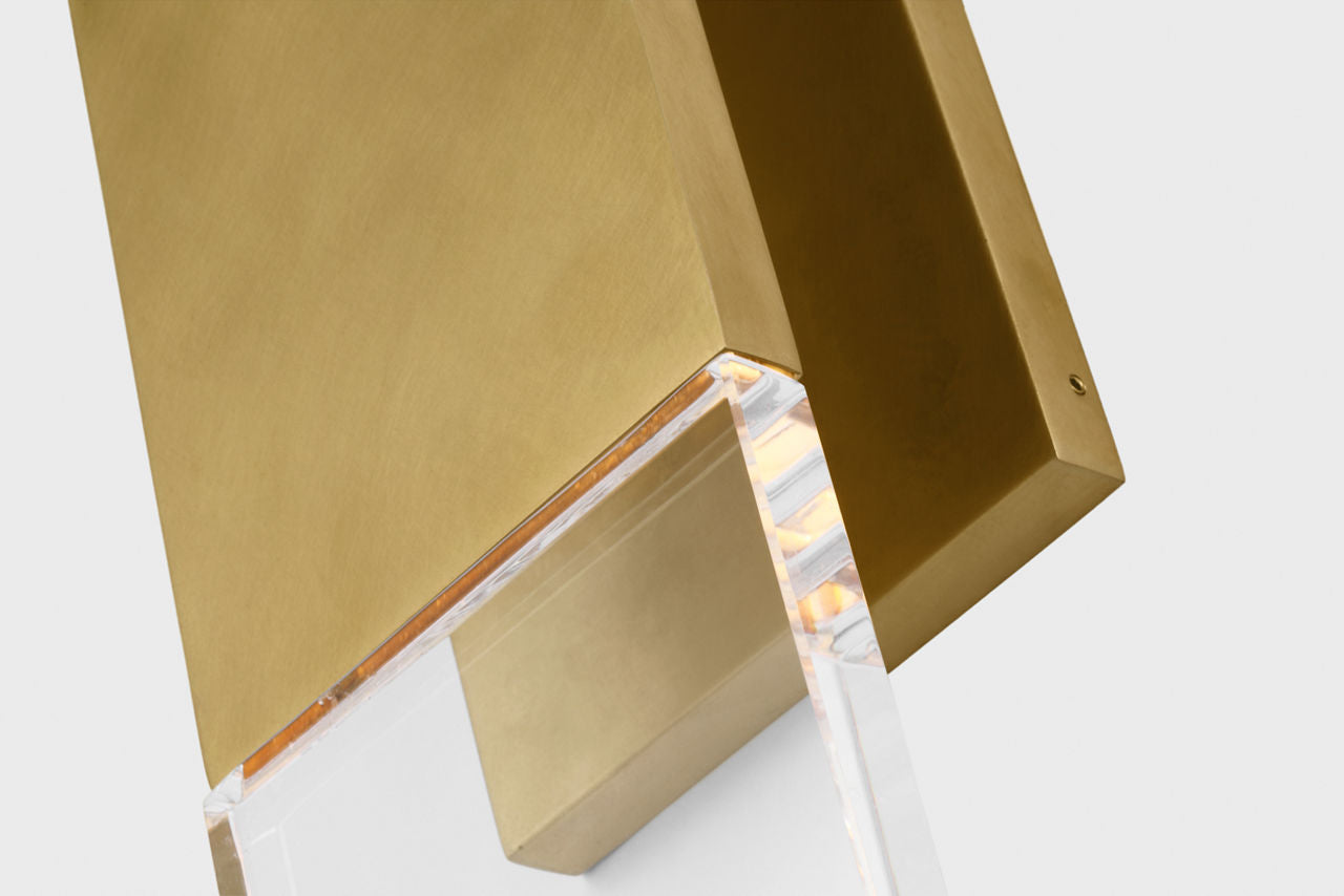 Kulma Large Wall Natural Brass 2700K 90 CRI