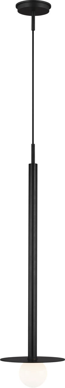 Nodes Tall Pendant | Midnight Black