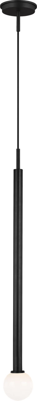 Nodes Tall Pendant | Midnight Black