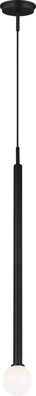 Nodes Tall Pendant | Midnight Black