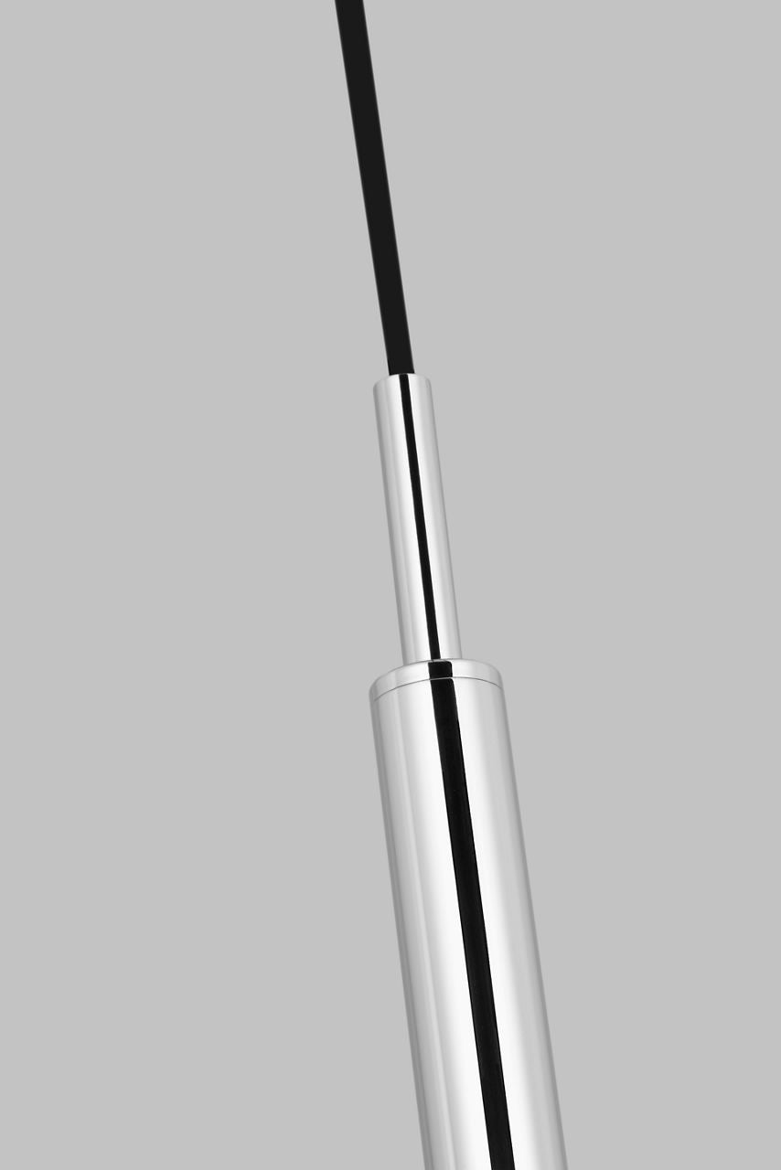 Nodes Short Pendant | Polished Nickel