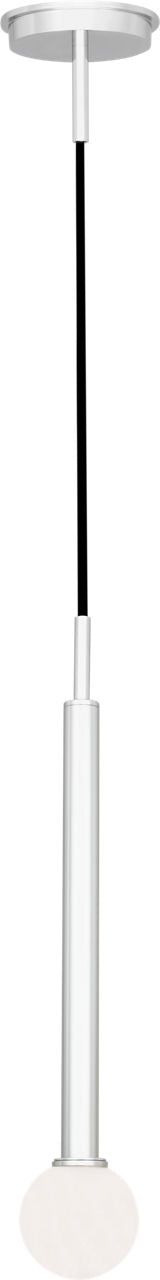 Nodes Short Pendant | Polished Nickel