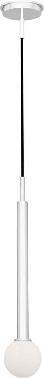 Nodes Short Pendant | Polished Nickel