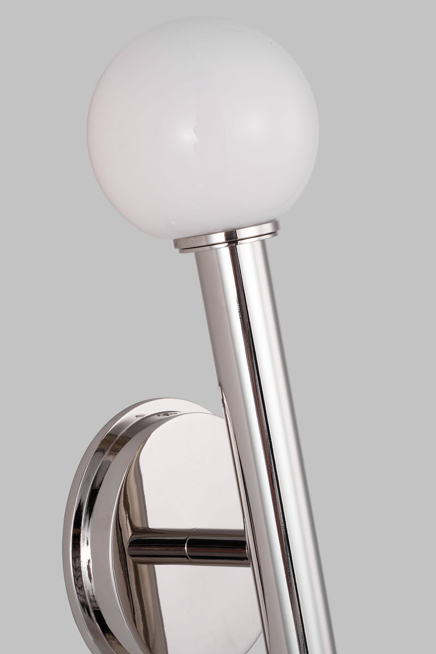 Nodes Sconce | Polished Nickel