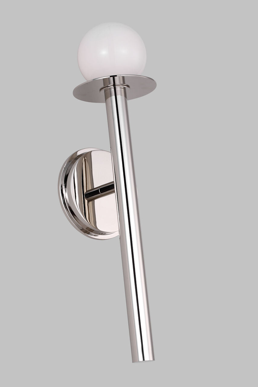 Nodes Sconce | Polished Nickel
