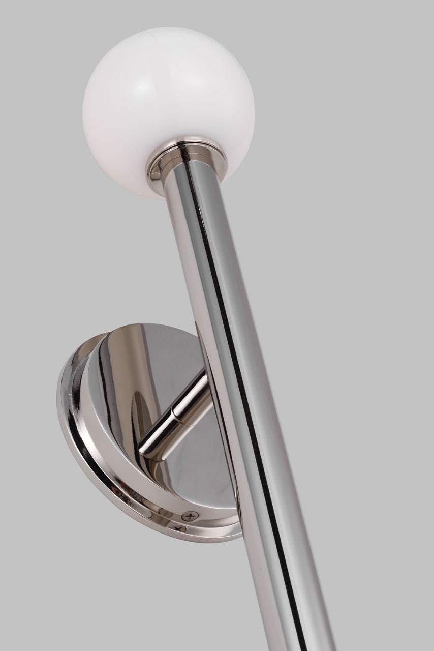 Nodes Sconce | Polished Nickel