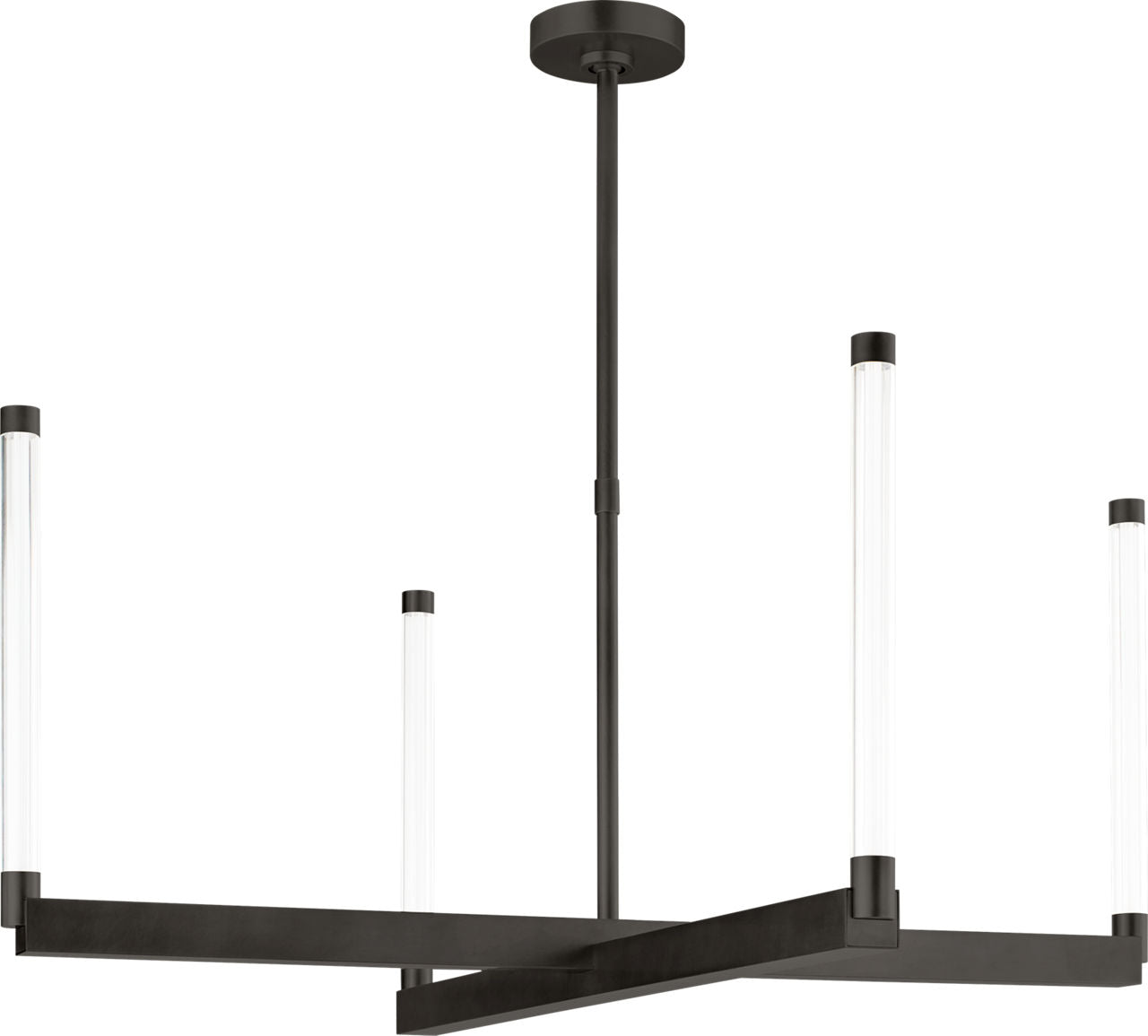 Phobos Large Chandelier dark Bronze 2700K 90 CRI integrated led 90 cri 2700k 277v