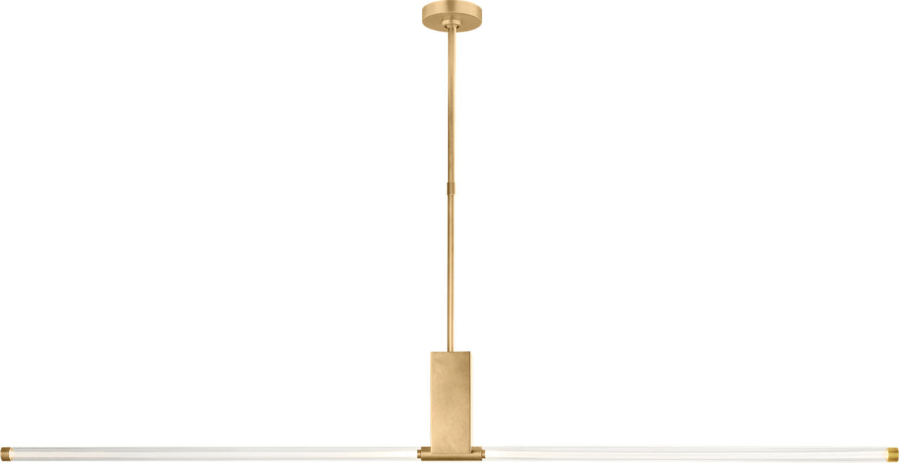 Phobos Large Linear Natural Brass LED 2700K 90 CRI 120-277V