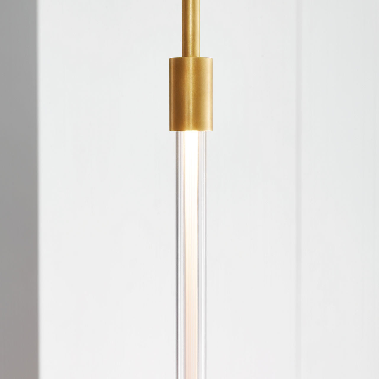 Phobos Small Pendant Natural Brass 2700K 90 CRI integrated led 90 cri 2700k 277v