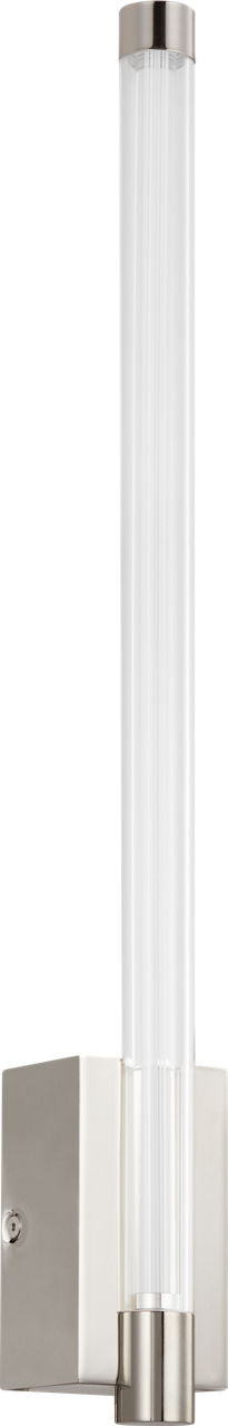 Phobos 1 Light Wall Sconce Polished Nickel Integrated LED 2700K 90 CRI 277V