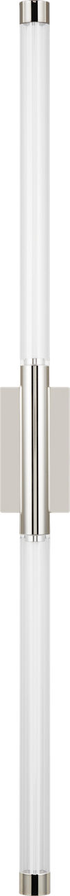 Phobos 2 Light Wall Sconce Polished Nickel LED 2700K 90 CRI 120-277V