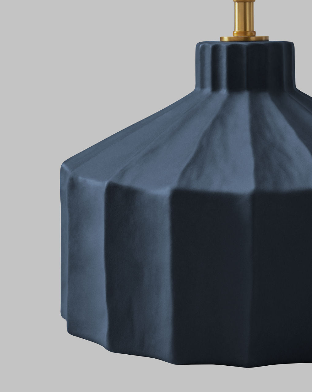 Veneto Small Table Lamp Matte Medium Blue Wash Bulbs Inc