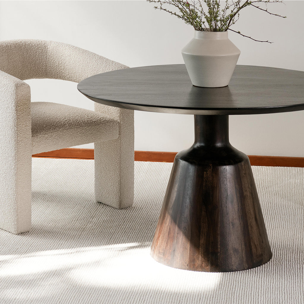 Myron Dining Table Dark Brown