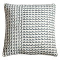 Koyota Teal on White Pillow