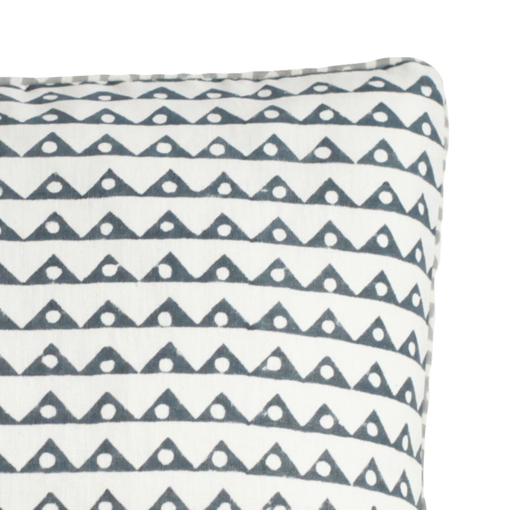 Koyota Teal on White Pillow