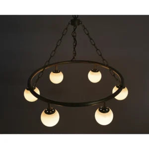 Modena Chandelier | Small | Metal with Brass Finish