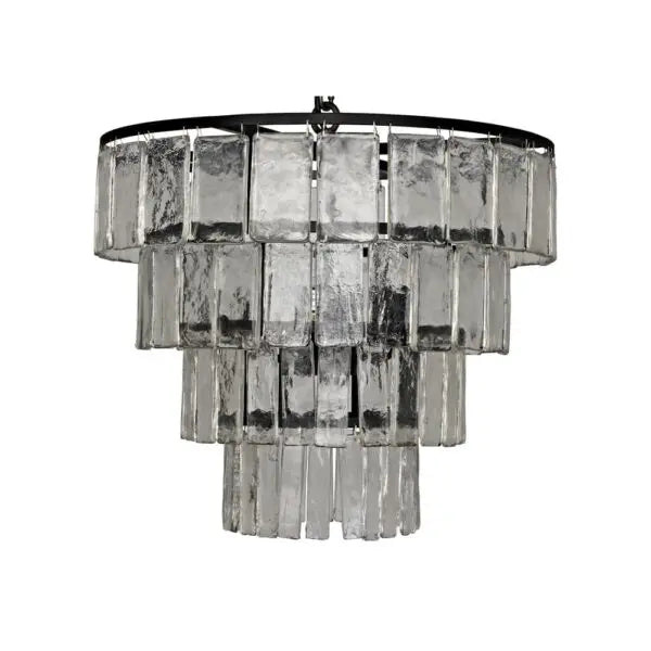 Carnegie Chandelier | Medium | Black Iron