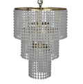Fatima Chandelier | Antique Brass