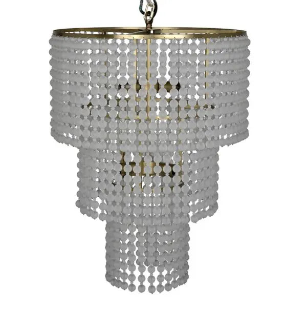 Fatima Chandelier | Antique Brass