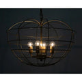 Mo Pendant | Metal with Brass Finish