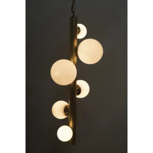 Orellana Chandelier | Metal with Brass Finish