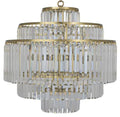 Quintus Chandelier | Metal with Brass Finish