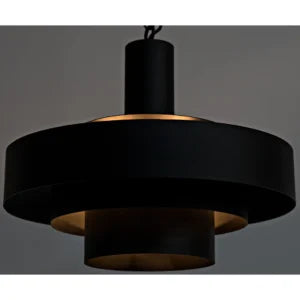 Parlor Pendant | Black Iron
